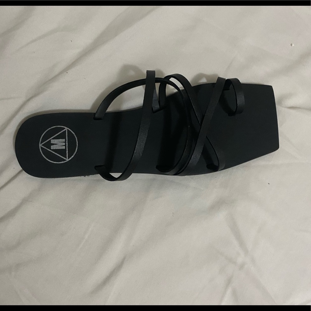 Black sandals